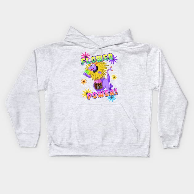 Flower Power! Kids Hoodie by AttractionsApparel